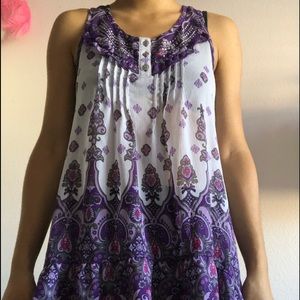 Purple tunic